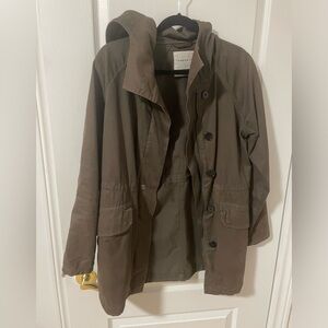 Community | army green utility jacket